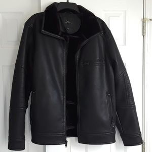 Marc Anthony Leather motorcycle jacket